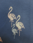 Preview: Baumwolljersey Flamingo navy